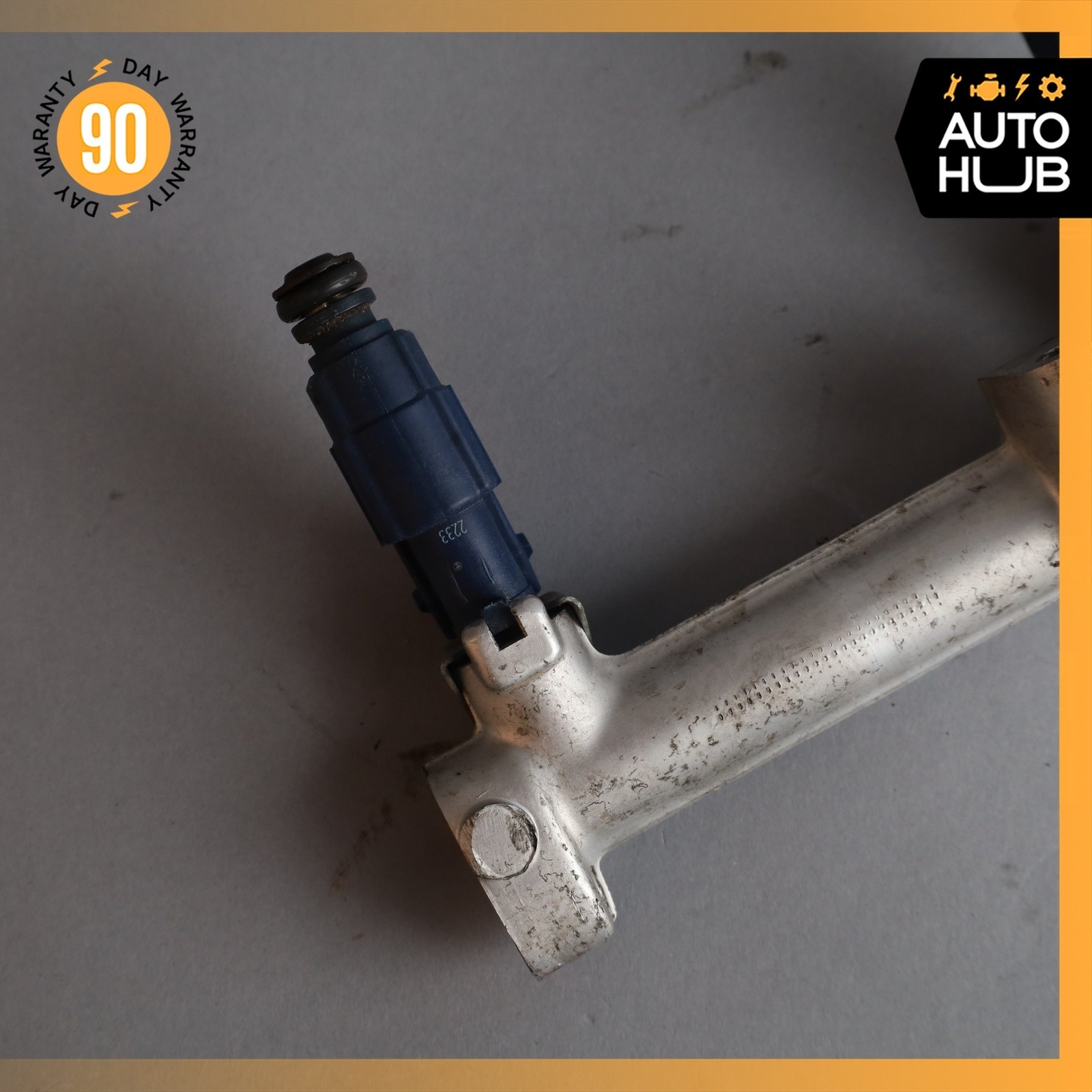 00-02 Bentley Arnage Left or Right Fuel Injection Rail Line w/ Injectors OEM 42k