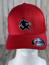 Crossover King Street Basketball Cap Spell Out Logo Baseball Hat Flex Fit L/XL