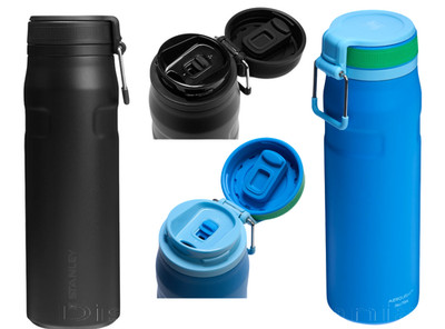 Stanley IceFlow Flasche mit Twist Flip 240z isoliert Edelstahl 0,71 l