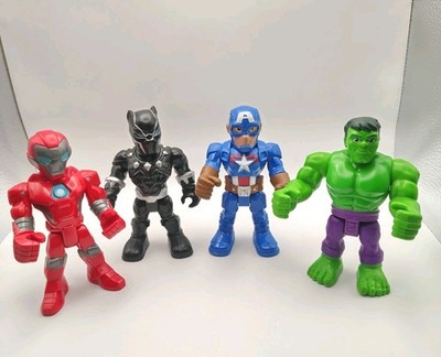 2018 Hasbro Marvel Super Hero Mega Mighties Set Of 4