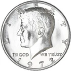 1972 P Kennedy Half Dollar Uncirculated from Mint Set
