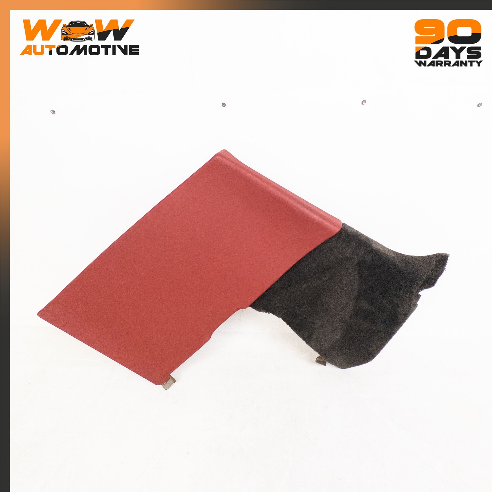 06-16 ASTON MARTIN V8 VANTAGE REAR LEFT DRIVER SIDE QUARTER TRIM PANEL RED OEM