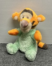 Disney Winnie The Pooh Baby Tigger Rattle 8" Plush Stuffed Animal No Tag