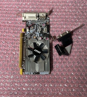 MSI Radeon HD 6450 1GB R6450-MD1GD3/LP Video Graphics Card @2M
