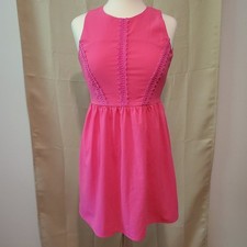 Soprano New With Tags Pink A-Line Sleeveless Mini Dress Women's Small