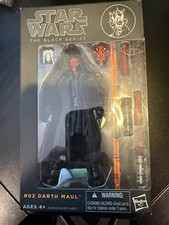 Darth Maul  02 Star Wars Black Series 6  Figure Orange Line NIB Hasbro New