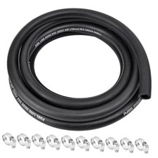 10FT Fuel Line Hose - 1/4" ID - 10FT with 10PCS Hose