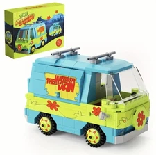 Scooby-Doo Mystery Machine Building Block Set, 348 pcs, 6+