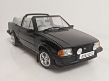 FORD ESCORT MK3 XR3i CABRIOLET NOIR 1984 1/18 SUN STAR + BOITE