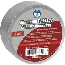 Intertape 2"X10Yd Alum Foil Tape