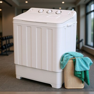 Portable Mini Washing Machine Washer Compact Twin Tub Laundry
