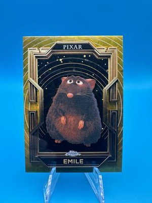 2025 Topps Pixar Gold Emile Gilded Kaleidoscope Etch Refractor SP Ratatouille
