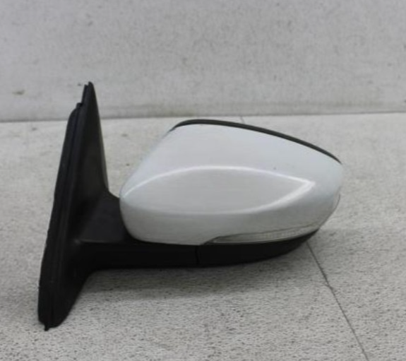 2011-2016 Volkswagen Jetta Left Driver Side View Door Mirror Power Sdn White Oem