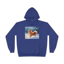 Finnish Spitz - Cozy Fleece Lined Pullover Hoodie