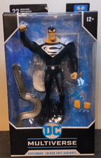 McFarlane DC Multiverse SUPERMAN BLACK SUIT VARIANT Animated 7 Action Figure