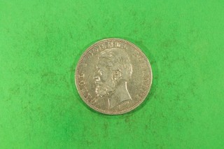 5 Lei 1881 Kratzer