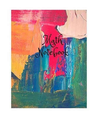 Math Notebook: 120 pages, math notebook, quad ruled workbook, 8.5 x 11 inch larg