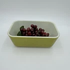 Vintage Pyrex 502-B Olive Green Refrigerator Dish No Lid Rectangle Shape EUC