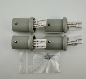 Replacement Mamaroo Plastic Rail Connecting Brackets A, B, C, D 4Moms 1037, 1026