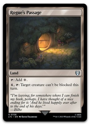 Rogue's Passage #326 (NM) Lord of the Rings LTC Magic MTG