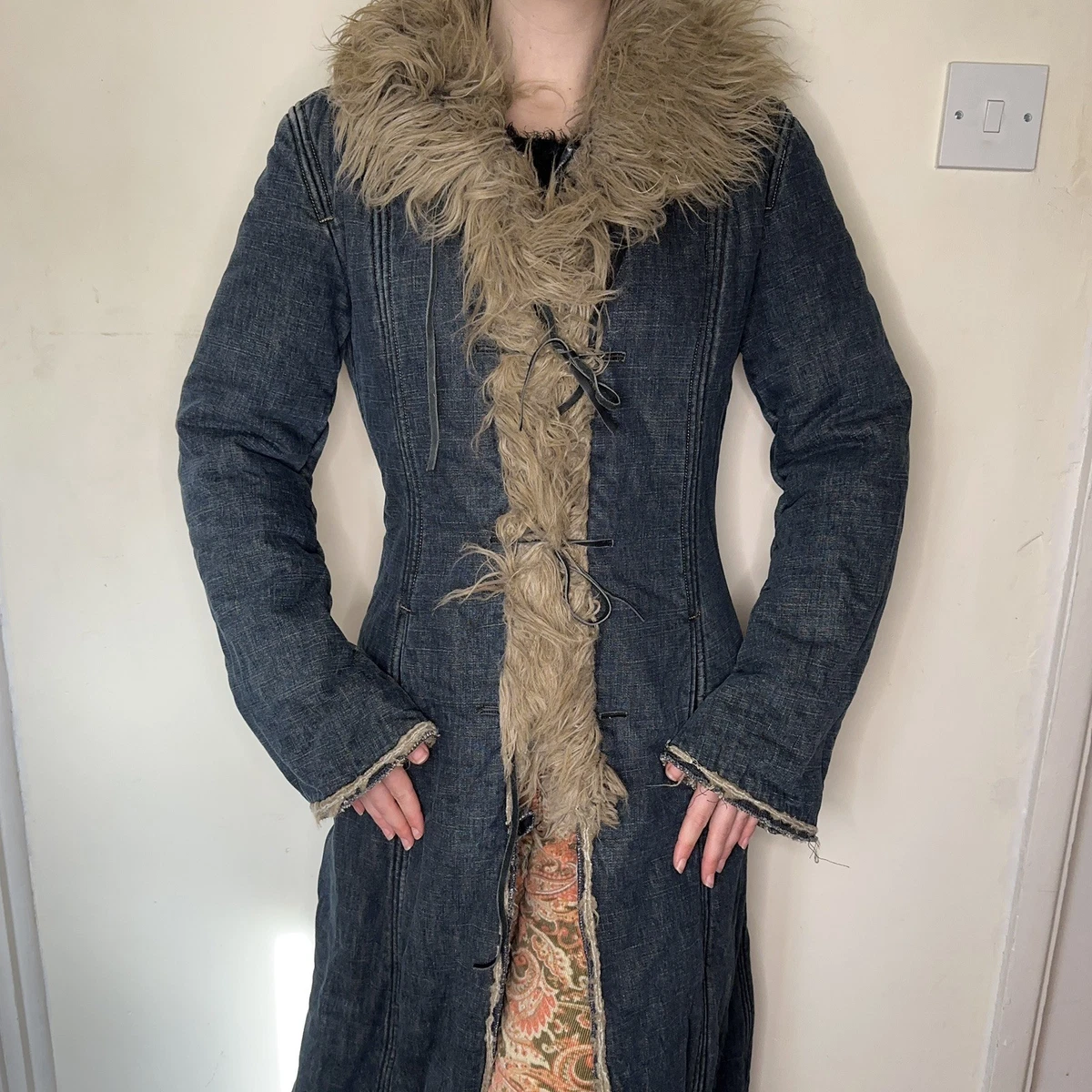 Miss Sixty Faux Fur Outer Shell Coats, Jackets & Vests for Women