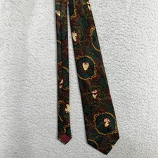 Vintage 1993 Looney Tunes Mania Tie Taz Paisley Necktie Tazmanian Devil 90s