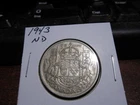 1943 ND - Canada silver 50 cent - Canadian half dollar