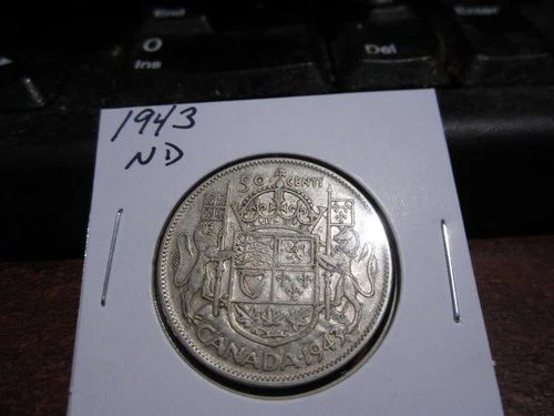 1943 Canada 50 Cents — photo from another recent sale