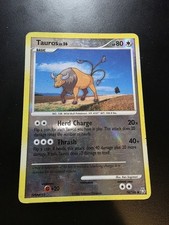 Tauros 74/146 D&P Legends Awakened Uncommon Reverse Holo Pokemon Card - MP/HP
