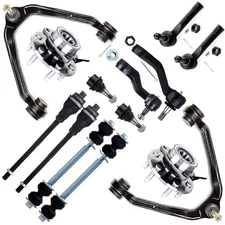 14x Front Control Arm Ball Joint Tie Rod For Chevrolet Avalanche 1500 02-2006