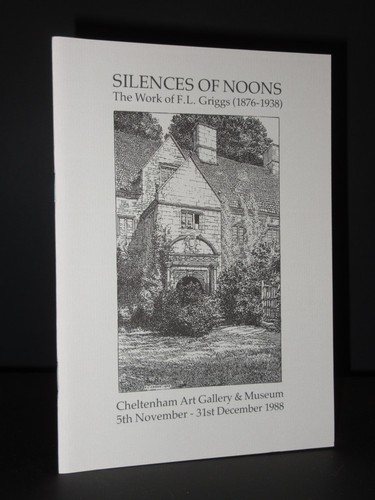 Silence of Noons. The Work of F.L.Griggs (1876-1938) 1988 1st Edition Artist/Art - Picture 1 of 8