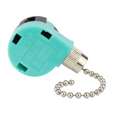 Ceiling Fan Switch 3 Speed 4 Wire Zing Ear ZE 268S6 Pull Chain Switch Control...
