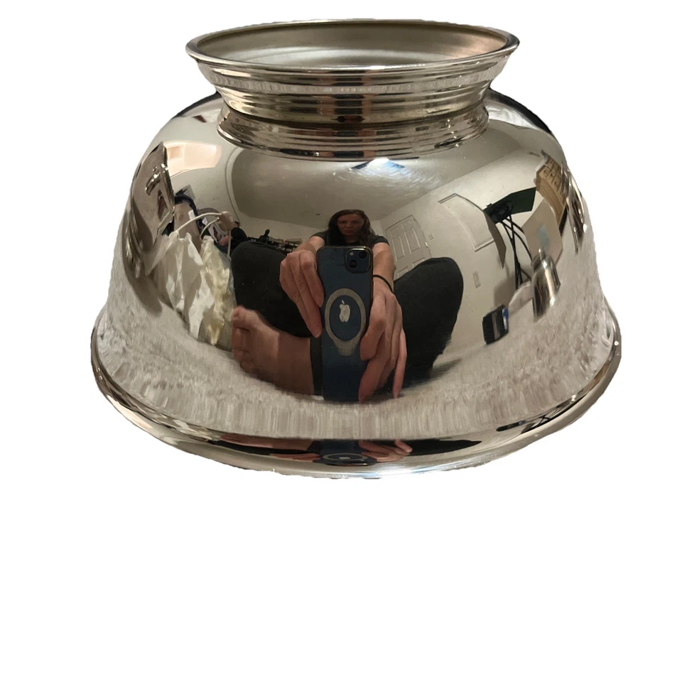 “Sons of Liberty Bowl” 6 “ by Paul Revere - Silver Played - Oneida Silversmiths - Image 4 of 4