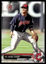 2017 Bowman Draft Yu-Cheng Chang Cleveland Indians #BD-7