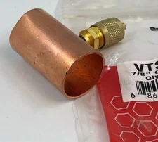 DIVERSITECH BRAND VTS-14 AF S/T 7/8 INCH OUT SIDE DIAMETER SERVICE PORT HVAC