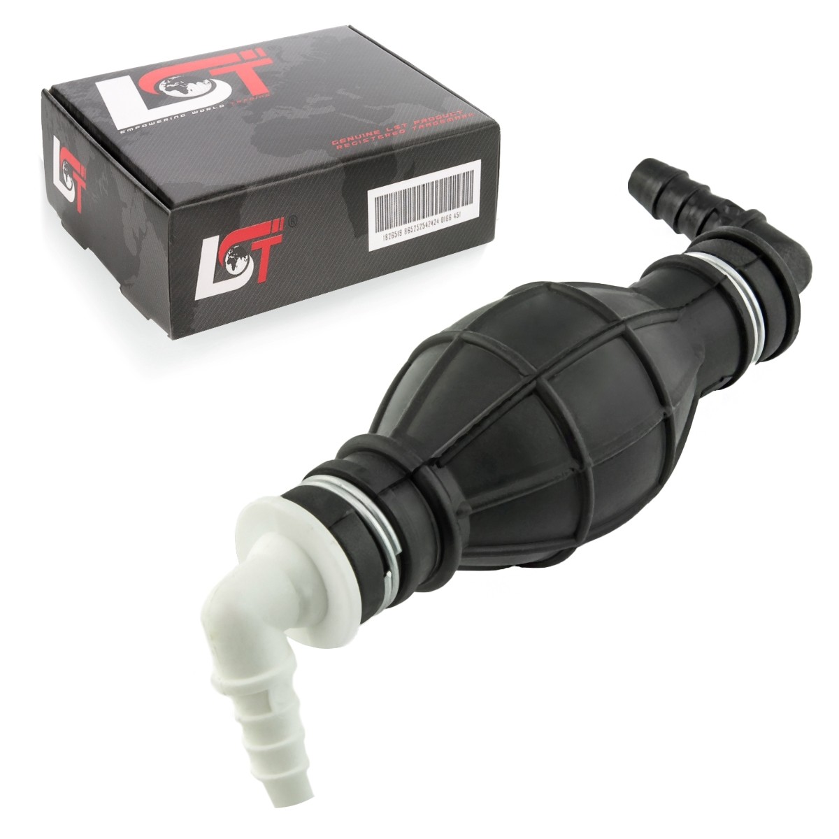 Hand Fuel Pump Pump 2x 90° Ø 10mm for SUBARU