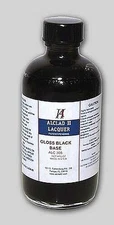 Alclad 4oz. Bottle Gloss Black Base Alclad II - Hobby and Model Lacquer Paint