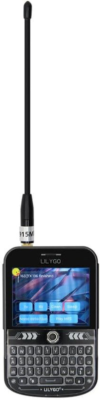 T-Deck plus ESP32-S3 868Mhz LORA-89 SX1262 Ulbox GPS Black Keyboard 2.8 Inch Dis