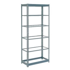 Global Industrial Heavy Duty Shelving 36"W x 24"D x 96"H With 6 Shelves No Deck