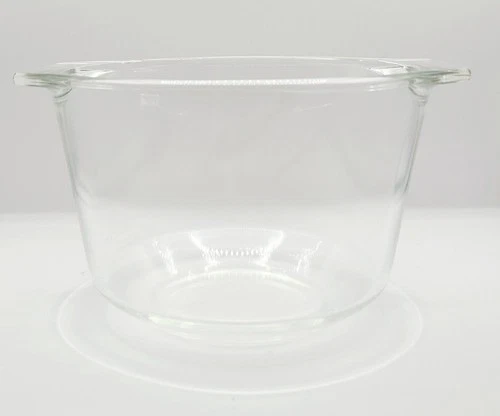 Pyrex 1.5 Qt Mixer Bowl #343 Clear Glass Mixing Nesting Bowl w/Handles *READ