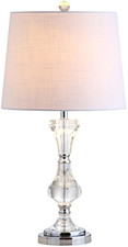 JYL2040A Riley 25" Crystal LED Table Lamp Transitional Glam Contemporary