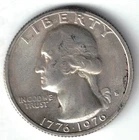 USA - 1976S - Washington ¼ $ - Bicentennial - Silver Issue - #21210