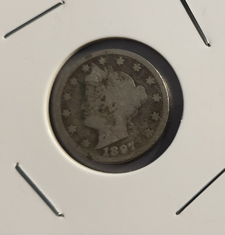 1897 Liberty V Nickel No Mint