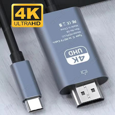 USB C Type C to HDMI Cable HDTV Cord For iPhone17 17e 16 16e 15 iPad Pro Android