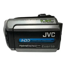 JVC Everio GZ-MG155U 30 GB Hard Drive Camcorder Tested No Charger