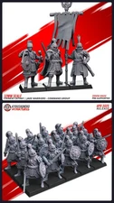 Kyoushuneko Jade Armoured Warriors X10 Inc Command 28mm/32mm Scale -NO BASES-