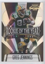 2006 Playoff Contenders Rookie of the Year Black /100 Greg Jennings #ROY-20 0j6
