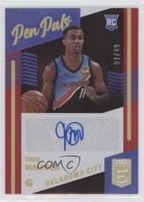 2020-21 Donruss Elite Pen Pals Red 7/49 Theo Maledon #PP-THM Auto 0r98