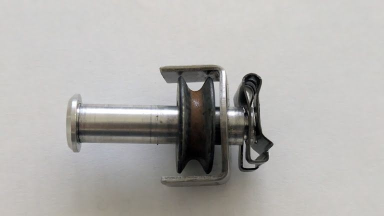 FERRARI 360 SPIDER PARTS CAPOTE CONVERTIBLE TOP CENTER CYLINDER 66454000 PULLEY