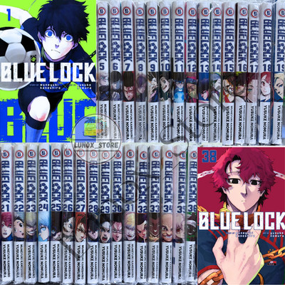 Blue Lock New Manga Vol 1-38 Half/Full Set English Version  By Yusuke Nomura DHL